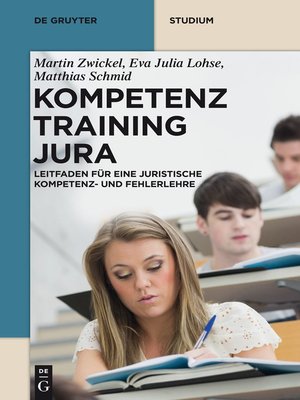 cover image of Kompetenztraining Jura